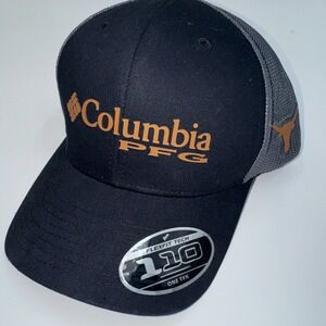 Texas Longhorns NCAA Columbia PFG Snapback Trucker Hat Fishing College 0/S